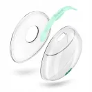 Kolektor Neno Claro sylikonowy na mleko pokarm do biustonosza 2 szt