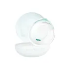 Kolektor Neno Claro sylikonowy na mleko pokarm do biustonosza 2 szt