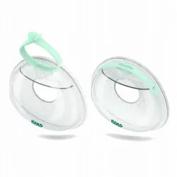 Kolektor Neno Claro sylikonowy na mleko pokarm do biustonosza 2 szt