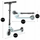 HyperMotion Hulajnoga dwukołowa dla dzieci 3-8 lat WILLY SC BLUE